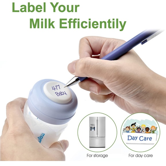 🥣 Maymom // Sealing discs and caps, for Philips Avent bottles, 6pcs - Picture 3 of 4